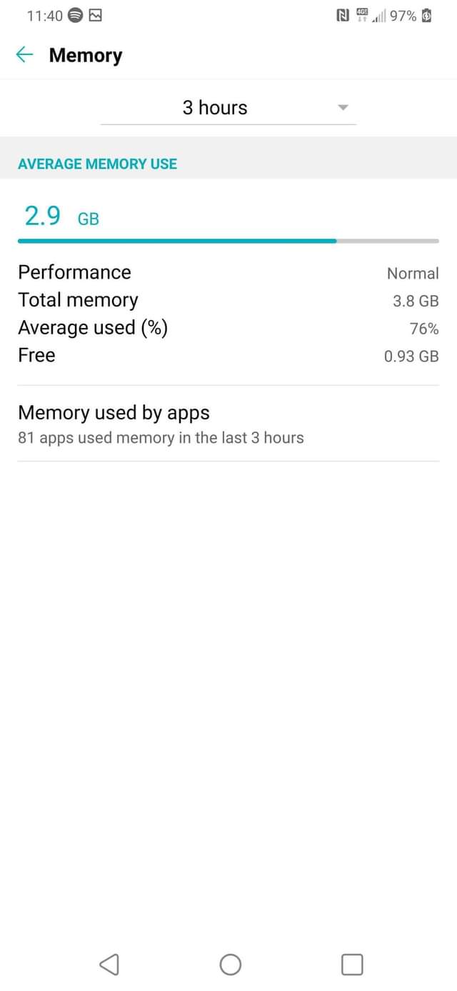 A picture of Lg g7 thin 4gb ram 64gb rom gray colour