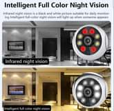 A picture of 3mp high resolution wifi ip light bulb camera