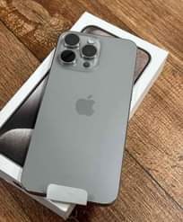 A picture of iPhone 15pro max Refurbished Brand new box park Very good
