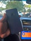 A picture of Samsung galaxy A10s gb32 clean cleck ndogo kwenye mfuniko kwa