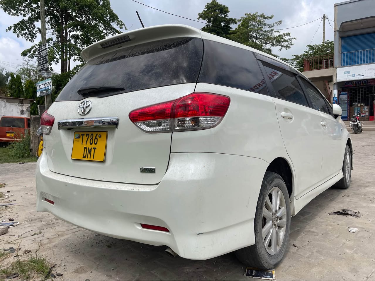 A picture of toyota wish