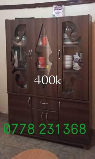 A picture of Sofa and cupboard