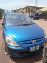 A picture of Peugeot 307 wagon going for 1 1 slightly negotiable Sound