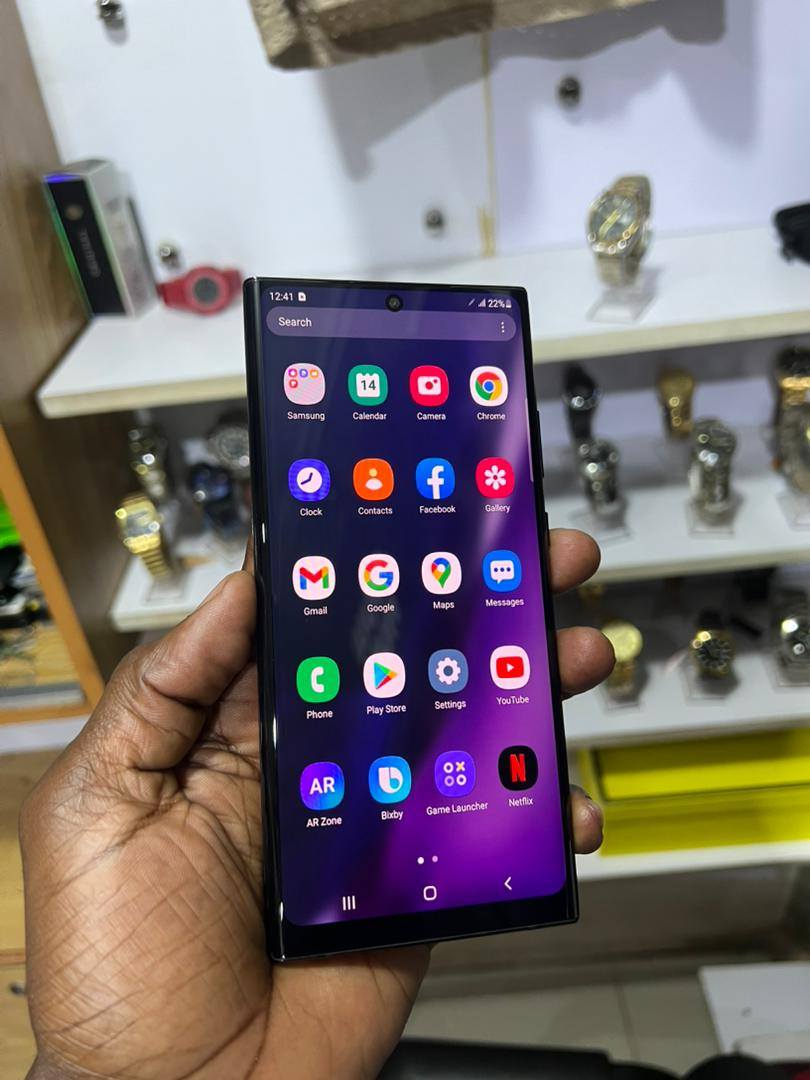 A picture of SAMSUNG GALAXY NOTE 20 ULTRA AT ONLY 590 000 128