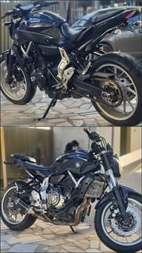 A picture of Yamaha Mt07 available