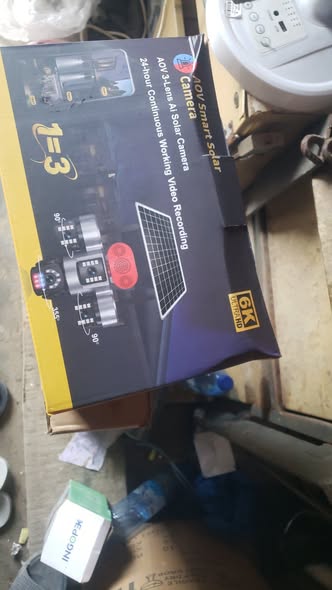 A picture of SOLAR CCTV CAMERA 4G NETWORK