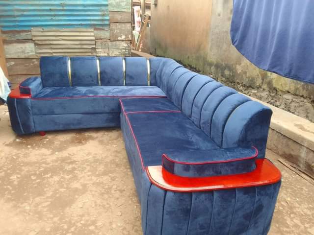 A picture of L sofa
