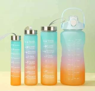 A picture of Water bottles