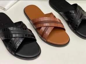 A picture of Hand made best quality footswears Price 9k each WhatsApp me