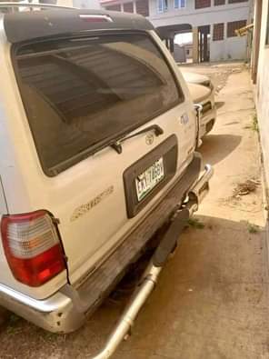 A picture of Toyota 4Runner Toks standard First body pan Untouched Engine and