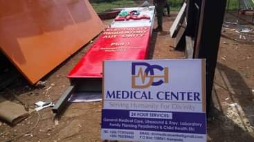 A picture of Signposts and printing