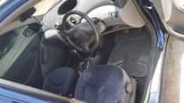 A picture of TOYOTA VITZ OLD MODEL Reg Number C.M.Z PRICE. BEI. MILIO.