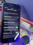 A picture of iPhone 8 64gb SIM card not supported its Wi Fi