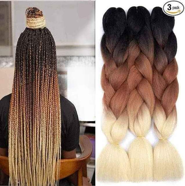 A picture of Ombre braids