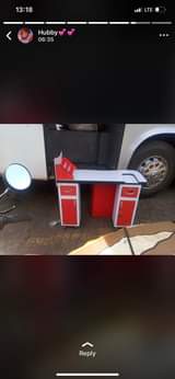 A picture of Manicure table
