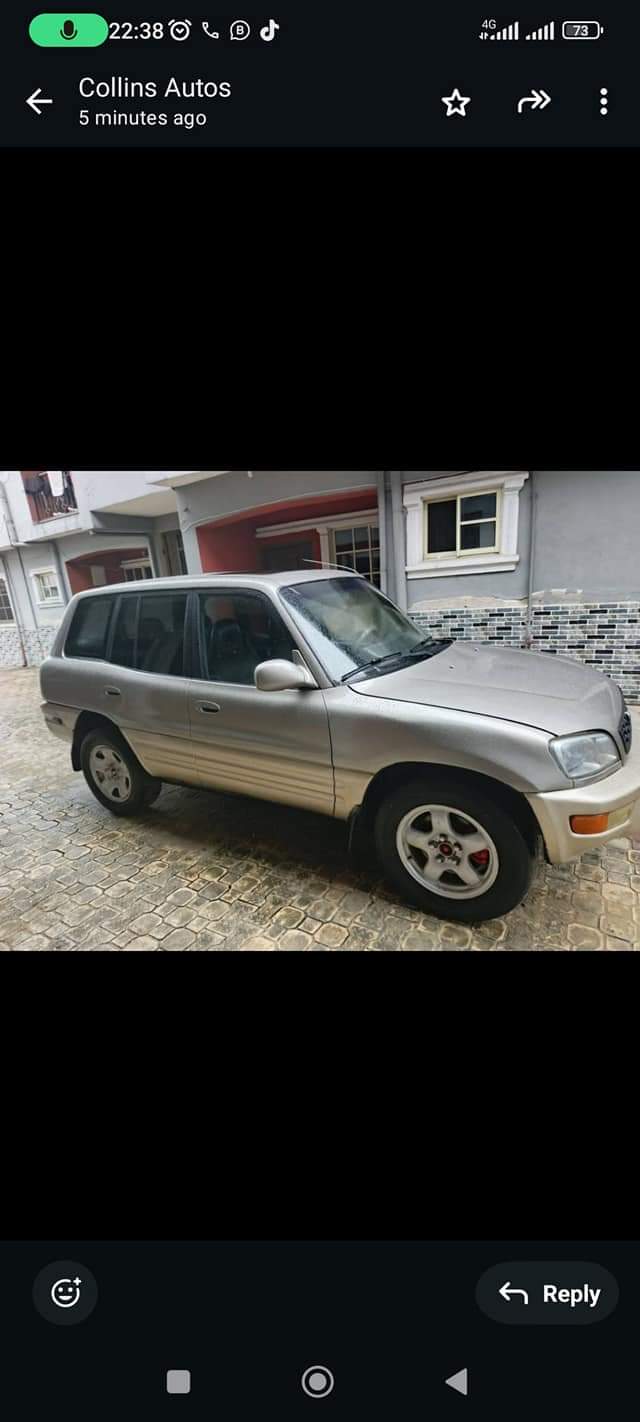 A picture of MORNING DEALS RAV 4 ENGINE AC NEEDS ATTENTION BODY OKAY