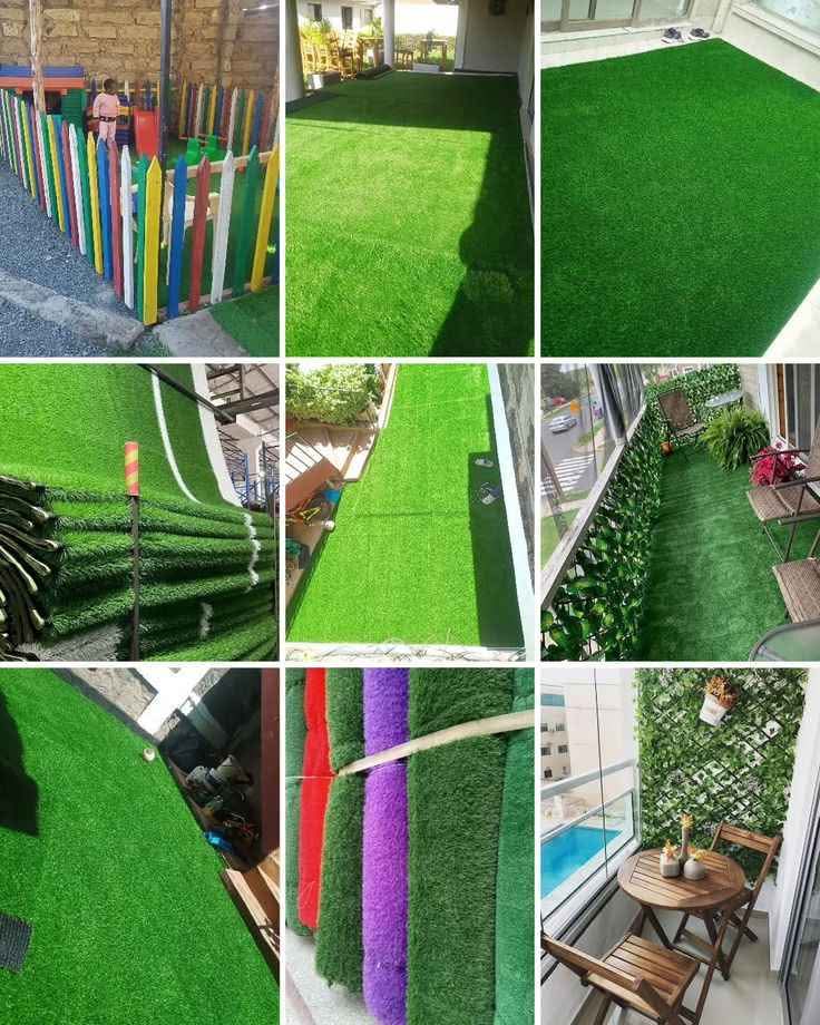 A picture of Artificial turf grass