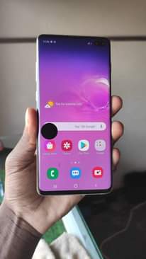 A picture of Samsung Galax S10 plus