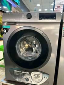 A picture of Upgrade your laundry game with brand new Hisense Frontloaders on