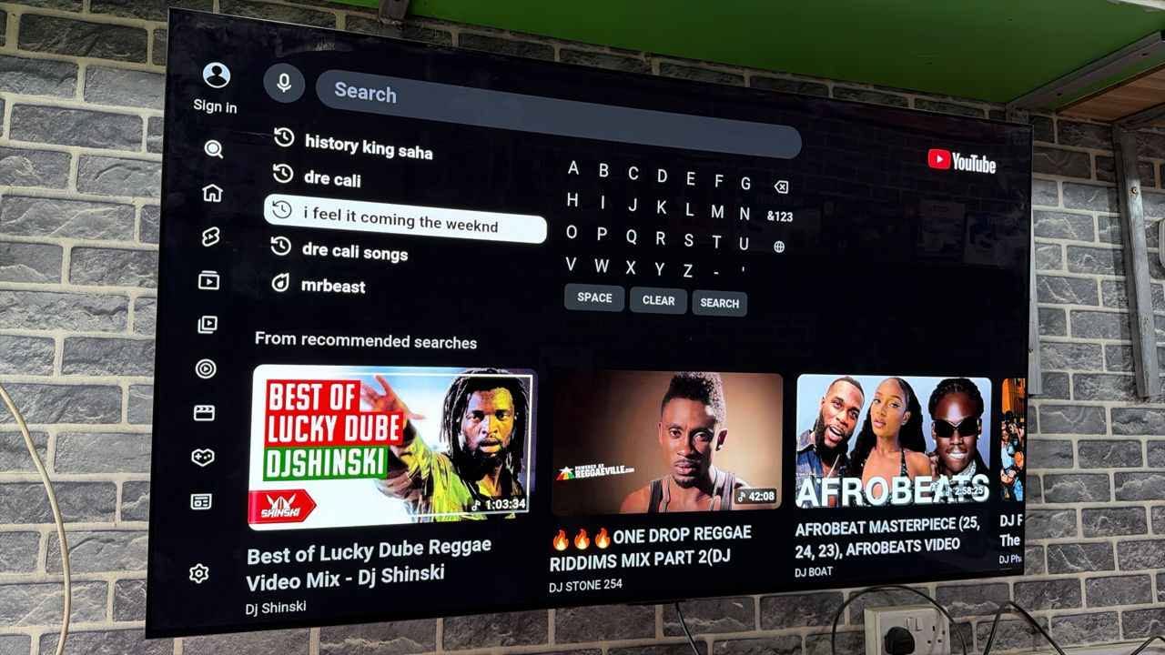 A picture of LG 55 C2 OLED Smart TV