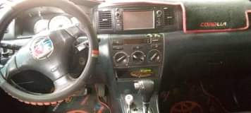 A picture of sharp Corolla 2003