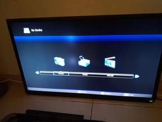 A picture of 32 inch Toshiba faulty screen