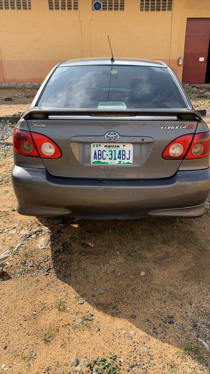 A picture of Registered Tokunbo standard Toyota Corolla 2006 absolutely nothing to fix