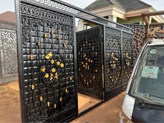A picture of Fabrication of gate with Wrought iron