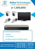 A picture of CCTV cameras