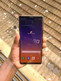 A picture of Samsung galaxy Note 9