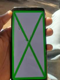 A picture of Samsung galaxy S9 200 000 negotiable