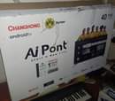 A picture of 40 inch smart android frameless changhong tv