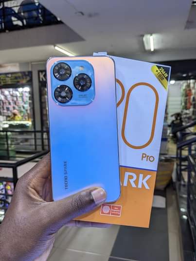 A picture of TECNO SPARK 20 PRO BRAND NEW AVAILABLE CALL WHATSAPP 0742418548