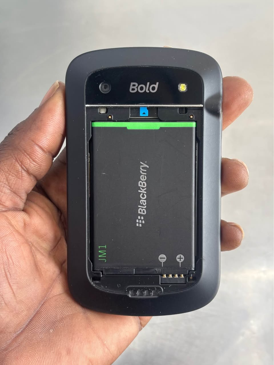 A picture of BlackBerry 9900