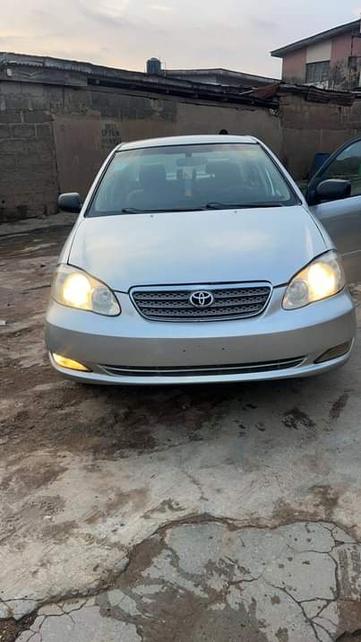 A picture of TOYOTA COROLLA 2006 ENGINE UNTOUCHED GEAR UNTOUCHED with Android screen