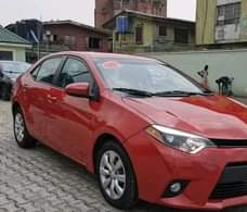 A picture of Fully pimped Tokunbo Toyota corolla Automatic Transmission fabric interior Alloy
