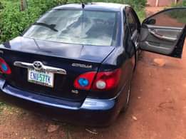A picture of Toyota Corolla Engine and gear AC is working Location Enugu