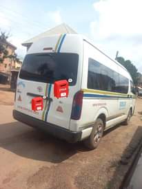 A picture of Nigerian used Toyota Hiace commuter Bus