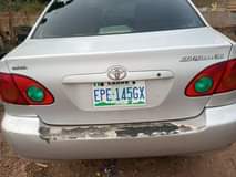 A picture of Toyota Corolla 06 07 Christmas