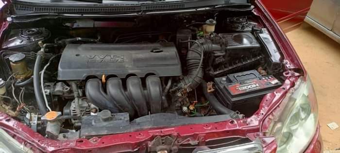 A picture of 04 Corolla Painted on first body Untapped engine 100 Gear
