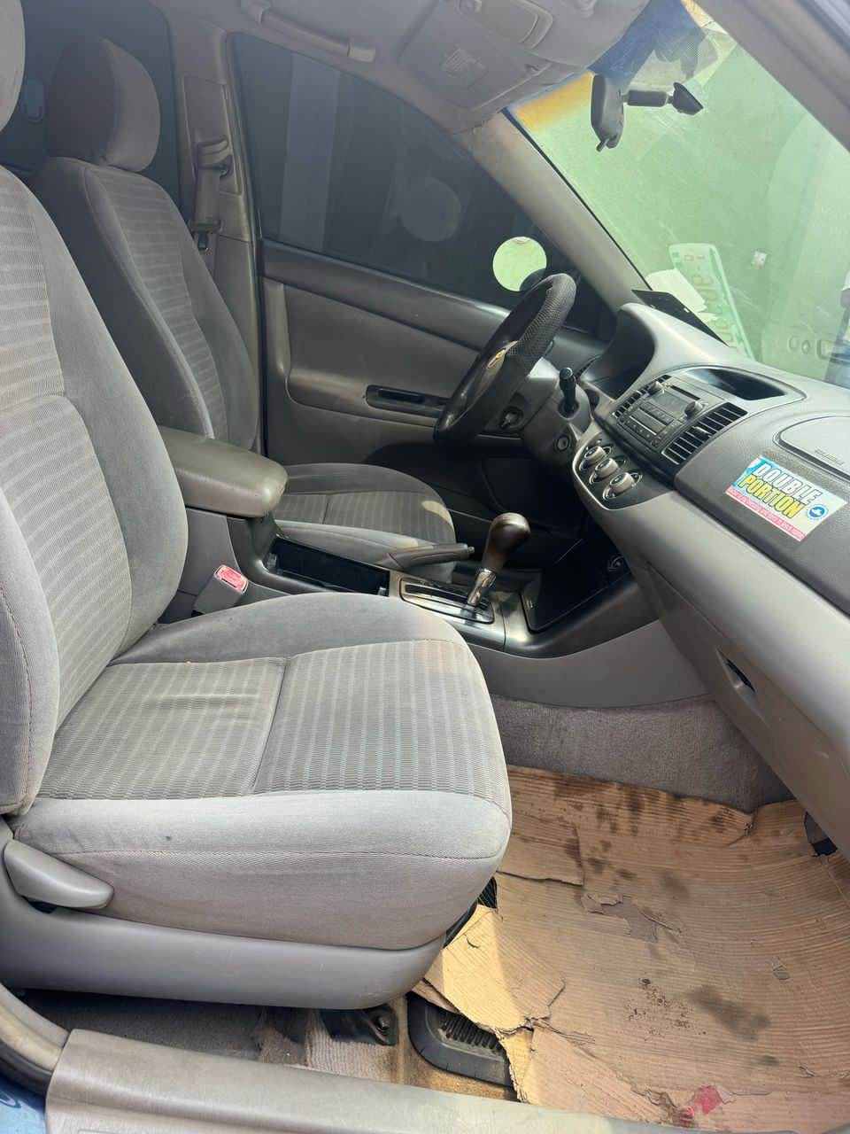 A picture of 2021 entry 2006 model Toyota Camry registered 4plug engine First