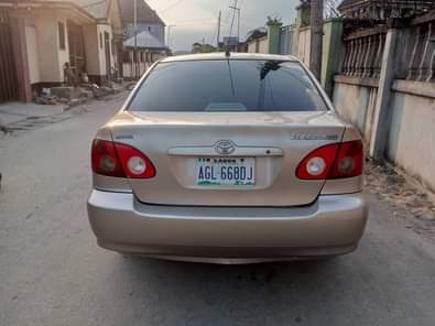 A picture of NEATLY USED 2007 MODEL TOYOTA COROLLA Engine very silent Gear