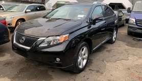 A picture of 2012 tokunbo Lexus Rx350 basic option