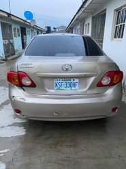 A picture of ILEYA AWOOF 2009 Toyota Corolla 2022 entry Pure first body