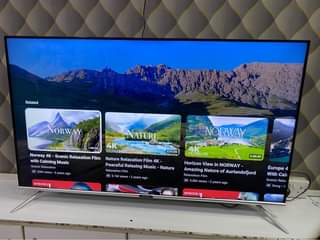 A picture of Skyworth 50inch smart uhd 4k frameless android tv with Bluetooth
