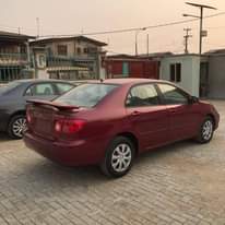 A picture of Toyota Corolla 2008 model Everything is working perfectly well Nothing