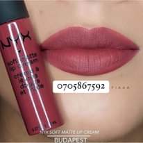 A picture of Nyx lip creams