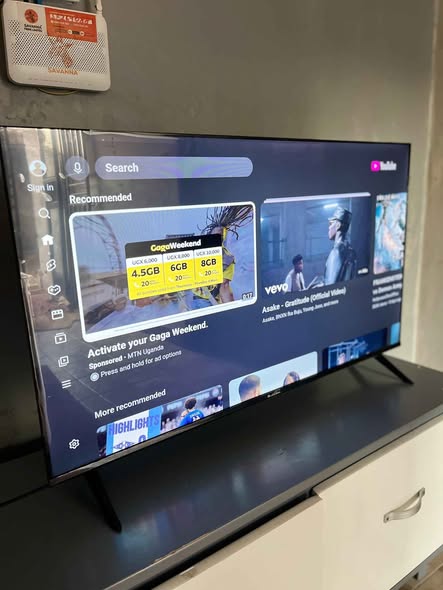 A picture of Black ark 40inch smart tv