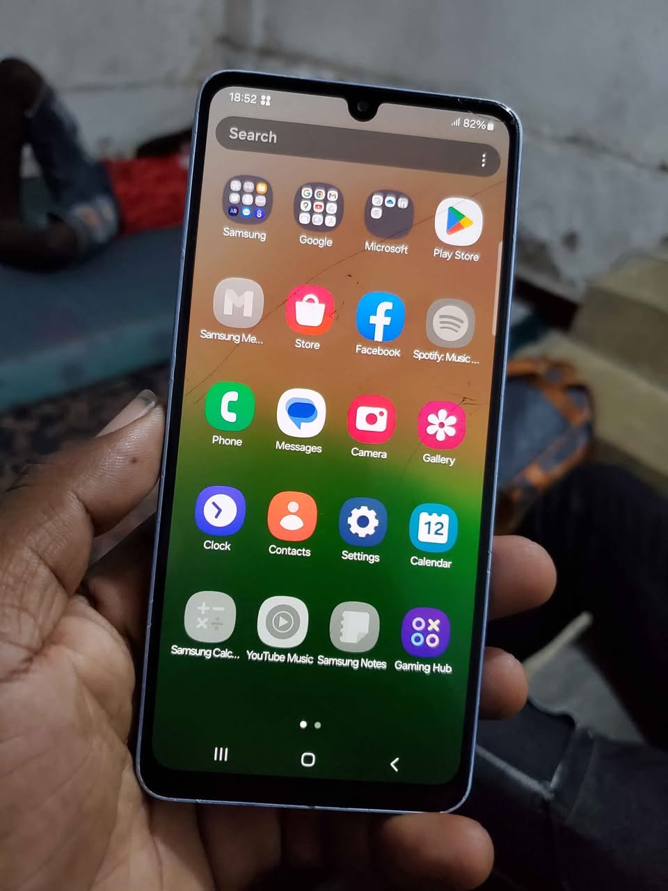 A picture of Samsung A33 GB 128 bei 180 000 tu no 0627176829