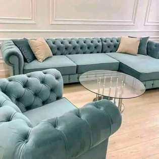 A picture of Sofas in pure fibre and Lazer